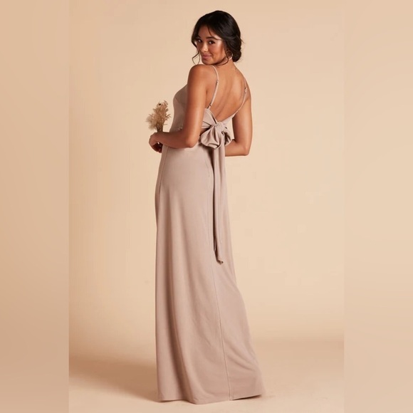 NWT Birdy Grey Benny Dress in Crepe Taupe - Picture 1 of 7